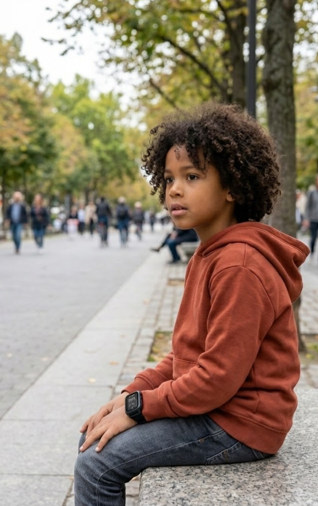 tracker horloge kind